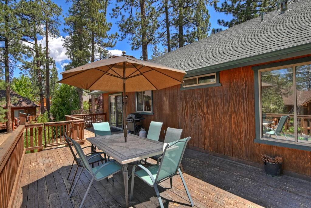 Teakwood - 3-Br Spa, Fire Pit, Quiet, Ac, Centrally Located Villa Big Bear Lake Eksteriør bilde