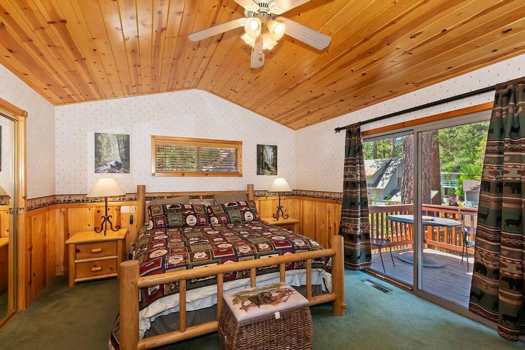 Teakwood - 3-Br Spa, Fire Pit, Quiet, Ac, Centrally Located Villa Big Bear Lake Eksteriør bilde